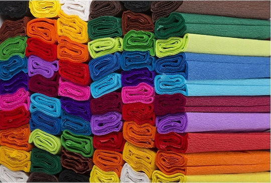Happy Color Crepe Paper Crinkled Bibula 50x200cm Red 10 Pcs