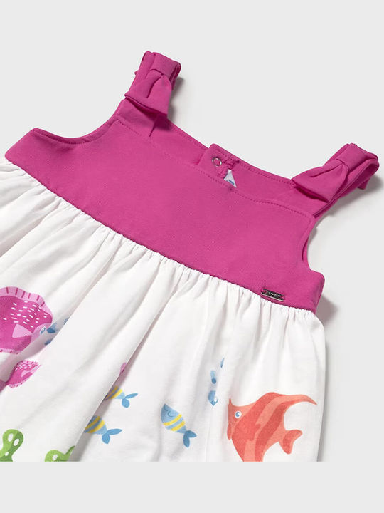 Children's Dress Sleeveless Fuchsia