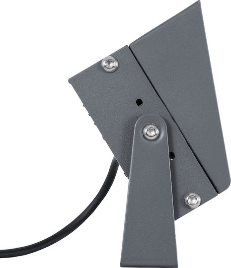 GloboStar Επιτοίχιο Ηλιακό Φωτιστικό 30W 3450lm με Φυσικό Λευκό Φως 4500K IP65 19.5x10.7x9.5εκ.