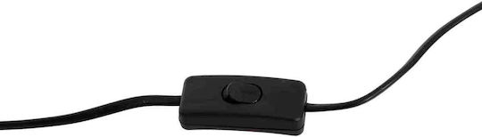 Freebox Tischlampe mit Weiß Schirm und Braun Basis