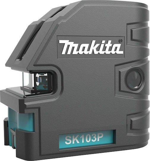 Makita SK103PZ Γραμμικό Αλφάδι Laser Κόκκινης Δέσμης 1.5V με Εύρος Εργασίας 15m