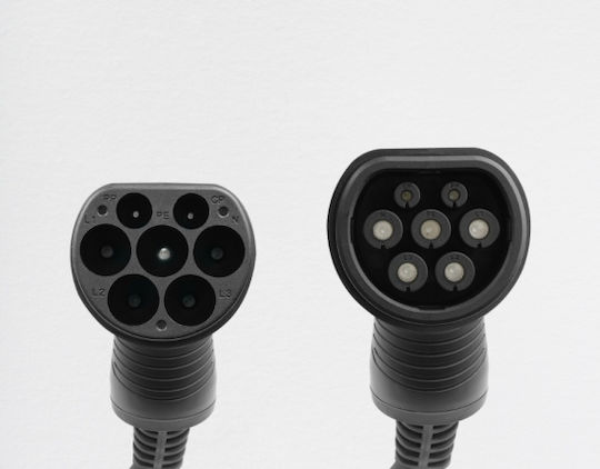 Electric Car Three-phase Charging Station Cable 5m Type 2 - Type 2 00014