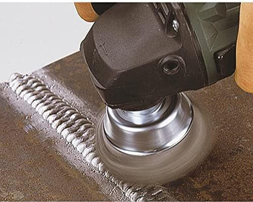 Wolfcraft 2700000 Wire Brush Tool Bell with Bristles 65mm
