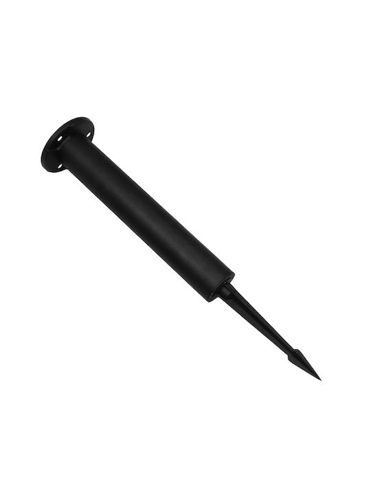 GloboStar Outdoor Floor Lamp Small Post LED 10W with Cold White Light IP65 Black