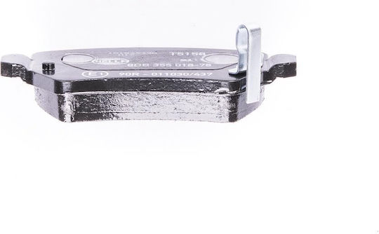 Brake Pads Rear Lucas A-g A-h Meriva-hella Pagid-1605995h