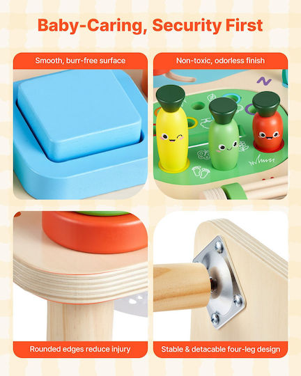 Vevor Wooden Activity Table for 6+ Months