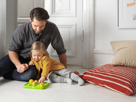 Brio Toys Βρεφικό Παιχνίδι Caterpillar από Ξύλο με Μουσική για 24+ Μηνών