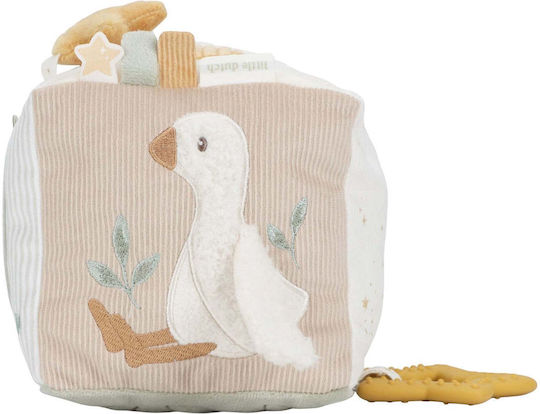 Little Dutch Κύβος Δραστηριοτήτων Newborn Naturals από Ύφασμα