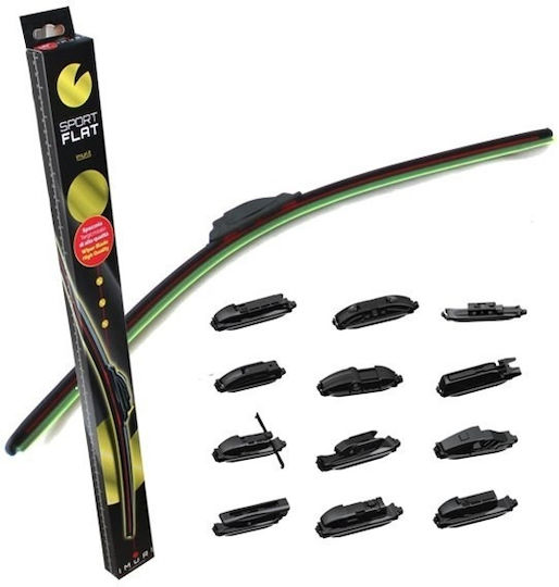 Imuri Front Car Wiper Set 500mm/350mm for Smart ForFour