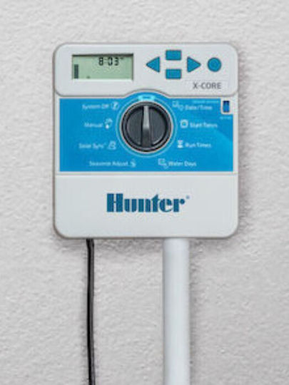 Hunter Industries X-core 401i Programator Pentru Irigații Electric De Perete Cu 4 Programe