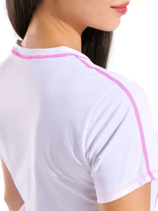 Arena Women's Short Sleeve Sun Protection Shirt White