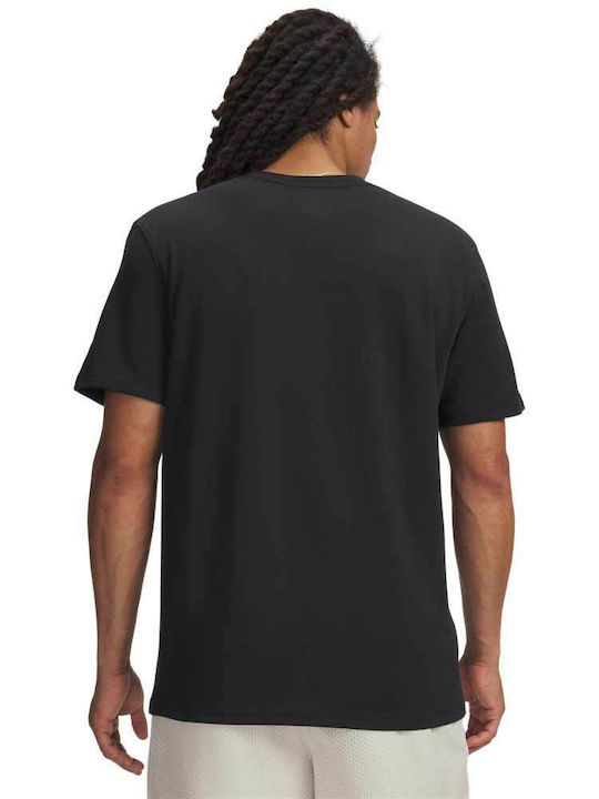 Under Armour Curry Kurzarm T-Shirt Schwarz Under Armour Curry Kurzarm T-Shirt Schwarz