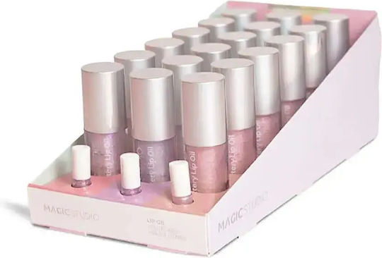 Magic Studio Lip Oil Pink Glitter 4.2gr