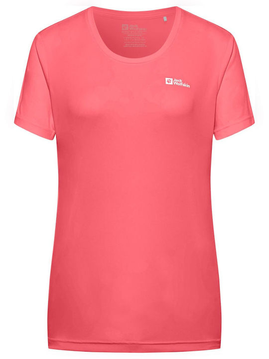 Γυναικεία Αθλητική Μπλούζα Κοντομάνικη Pink