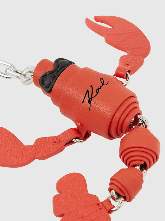 Karl Lagerfeld Ikon Lobster Keychain Red Αξεσουάρ Female Red B2w50037-535