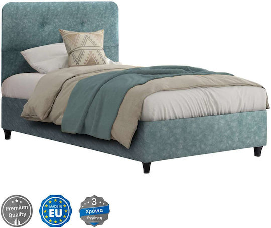 Легло Единично за Матрак 90x200см Light Green