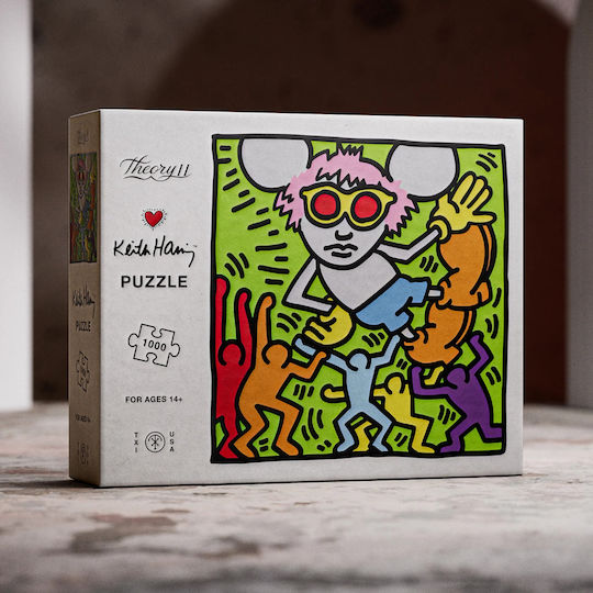 Keith Haring Andy Mouse Edition Keith Haring Andy Mouse Edition Puzzle 2D 1000 Piese