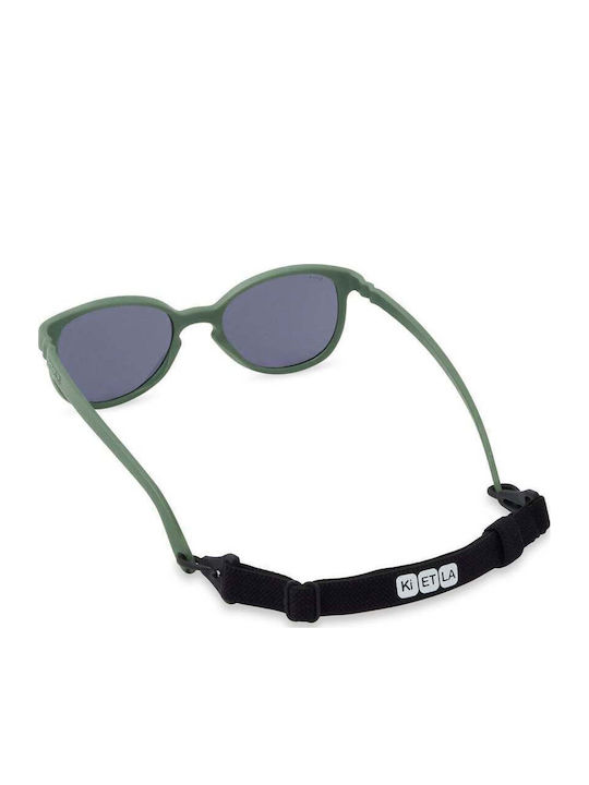 KiETLA Wazz Unbreakable Butterfly Kids Sunglasses Blue for 4-7 Years