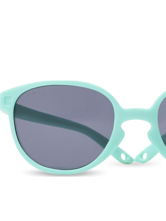 KiETLA Wazz Unbreakable Rectangle Baby Sunglasses Blue for 0-1 Year