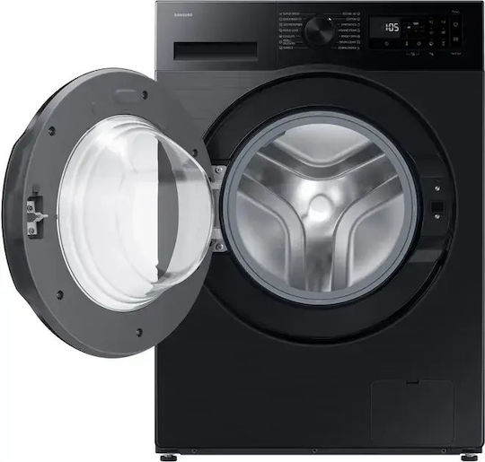 Samsung Washing Machine 8kg with Steam Technology 1200 Turns Black WW80FG5L32ABLE