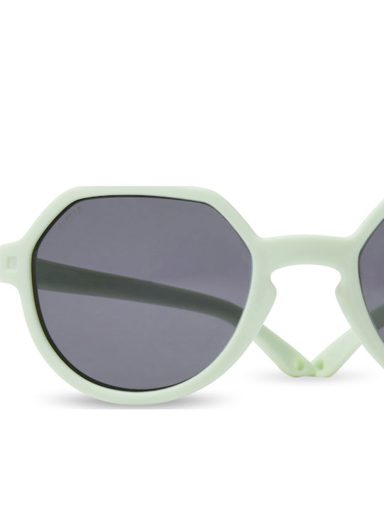 KiETLA Unbreakable Round Baby Sunglasses Blue for 0-1 Year