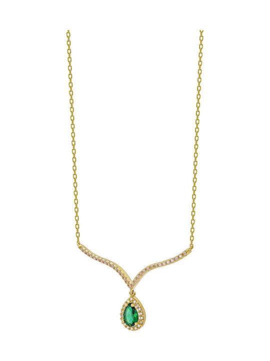 Kiriakos Gofas Necklace Made of 14K Green Gold