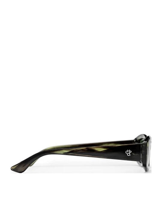 Chpo Unisex Sunglasses With Green Frame And Green Lens 16135LA