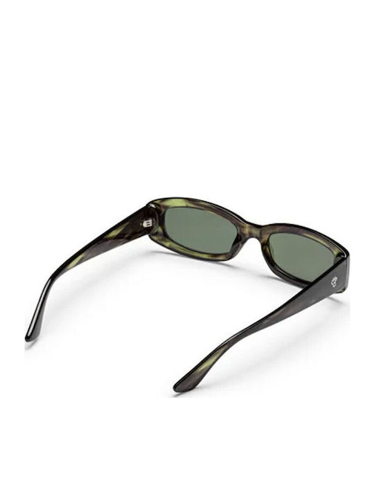 Chpo Unisex Sunglasses With Green Frame And Green Lens 16135LA