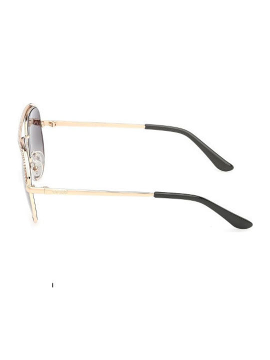 Guess Women’s Sunglasses With Gold Frame With Gradient Lens GU00271 32P
