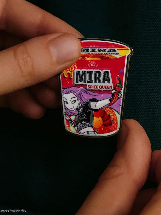 Cinereplicas Pin Badge Mira Spice Queen Noodles K-pop Demon Hunters Cr3127 Cinereplicas Pin Badge Mira Spice Queen Noodles K-pop Demon Hunters Cr3127