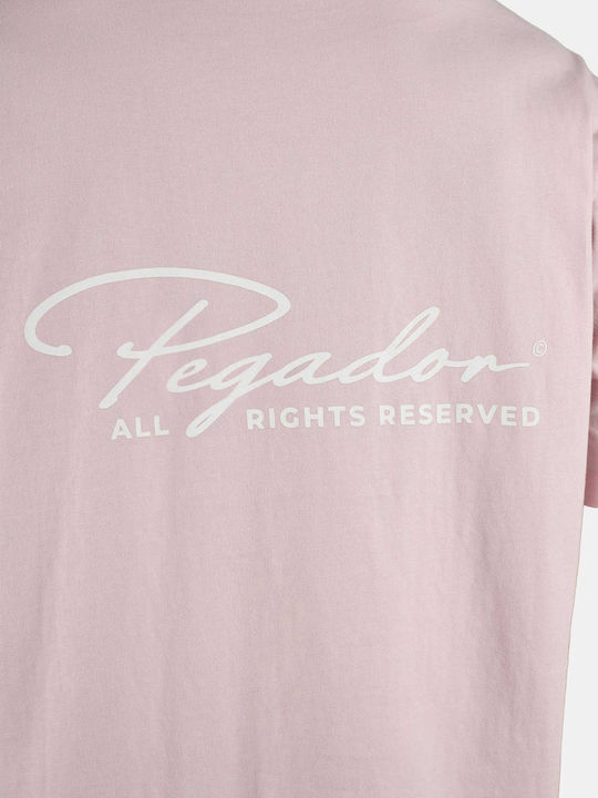T-shirt Washed Powder Pink