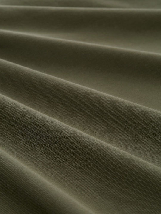 Polo Short Sleeve Blouse Deep Forest Green