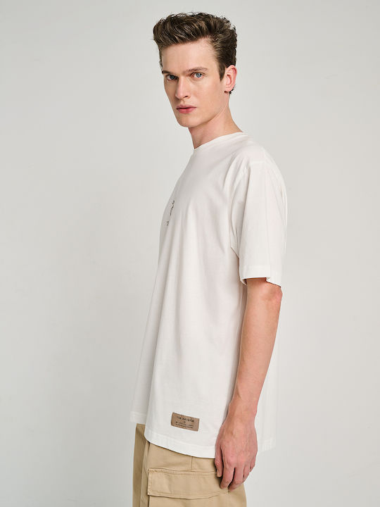 T-shirt Υπολευκο