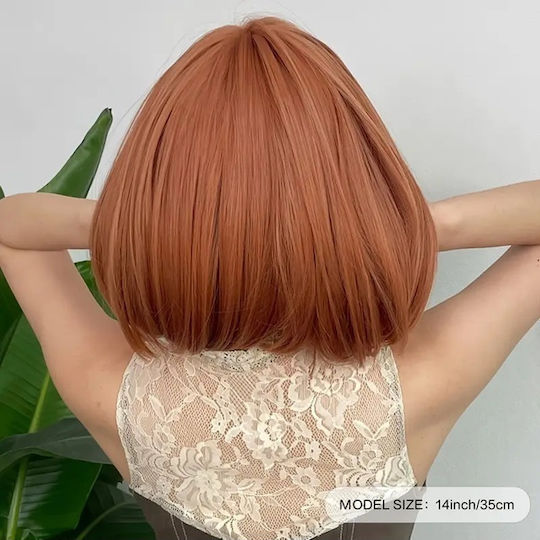 Animis Beauty Perucă Cu Păr Sintetic În Culoare Cupru 30cm