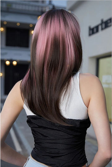 Animis Beauty Perucă Cu Păr Sintetic În Culoare Castanie 70cm