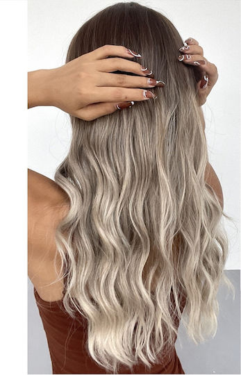 Animis Beauty Perucă Cu Păr Sintetic Blondă 65cm
