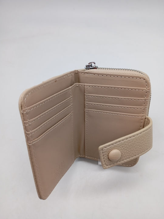 Small Women's Wallet Beige