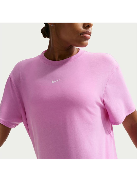 Entspanntes Damen T-Shirt Dri-Fit Rosa