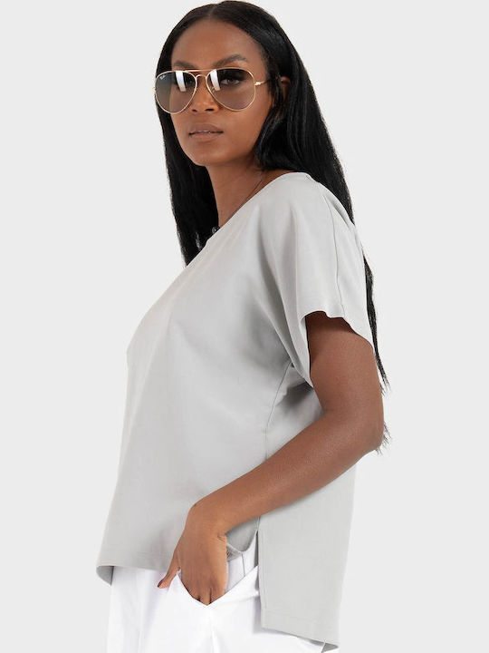 Women's Blouse Grey
