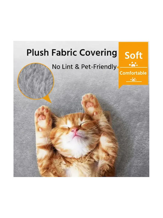 Animal Scratching Post Cat Trees Gray 5 levels 48x40x145cm