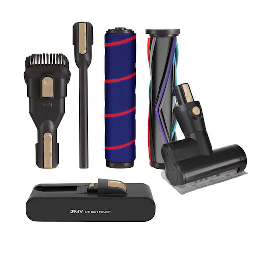 Izzy Galaxy G6 Rechargeable 2 in 1 Stick & Handheld Vacuum 29.6V Black