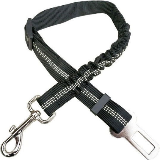Seatbelt Car for Dog Black