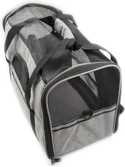 Animal Dog Carrying Gray Bag for 5kg Pets L43xW25xH33cm