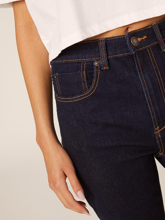Damen Jeans Hosen Blau Mit Rissen