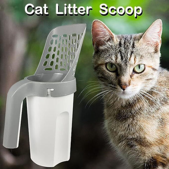 White Scoop Cat Toilet 1pcs 12x29cm