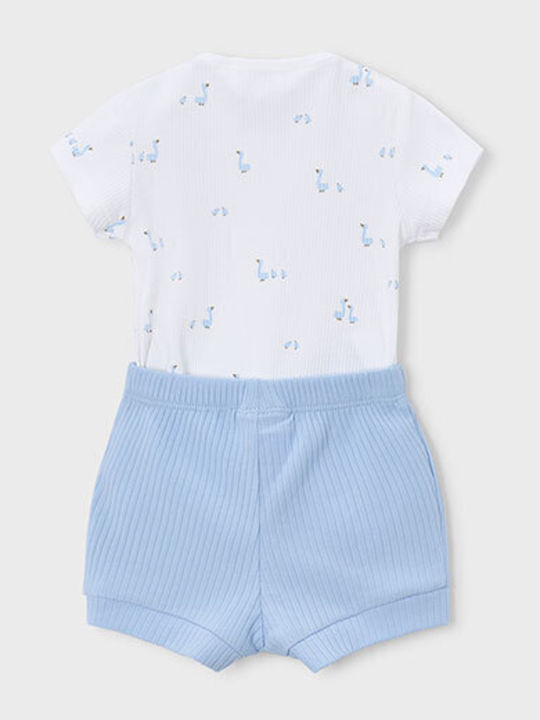 Mayoral Set Baby-Strampler Hellblau 4 Stücke