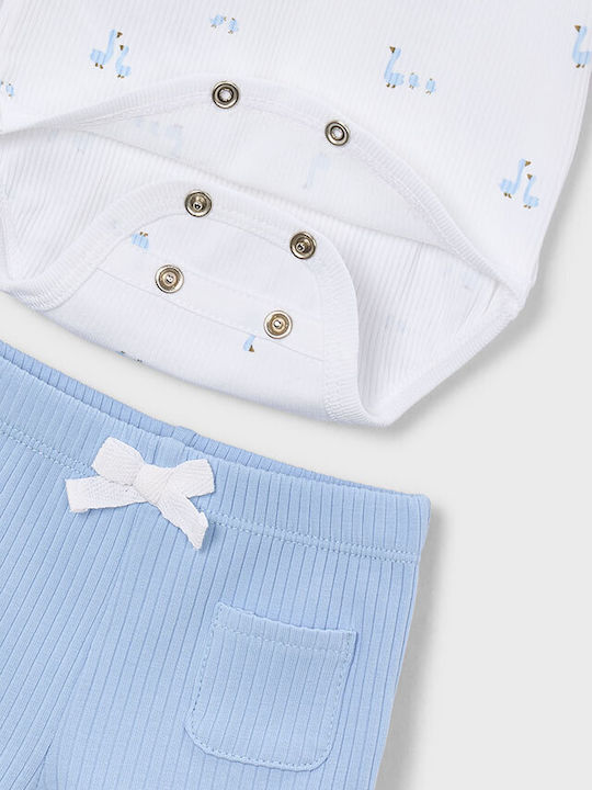 Mayoral Set Baby-Strampler Hellblau 4 Stücke