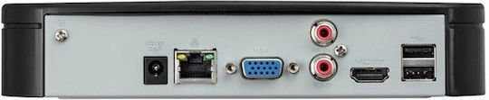 BCS BCS-L-SNVR0401-4KE Überwachungsvideorekorder NVR 4 Kanäle