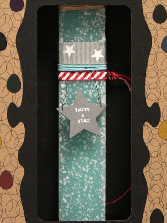 Easter Candle Flat Scented, Handmade and with Box 20pcs Blue
