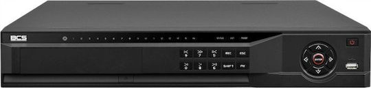 BCS BCS-L-NVR1604-A-4K-16P Überwachungsvideorekorder 16 Kanäle